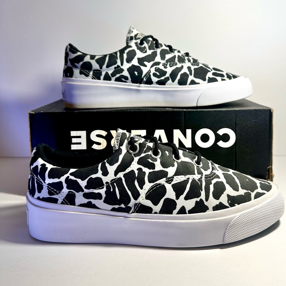 Converse Ctas Skidish black/white Canvas Print low top NEW